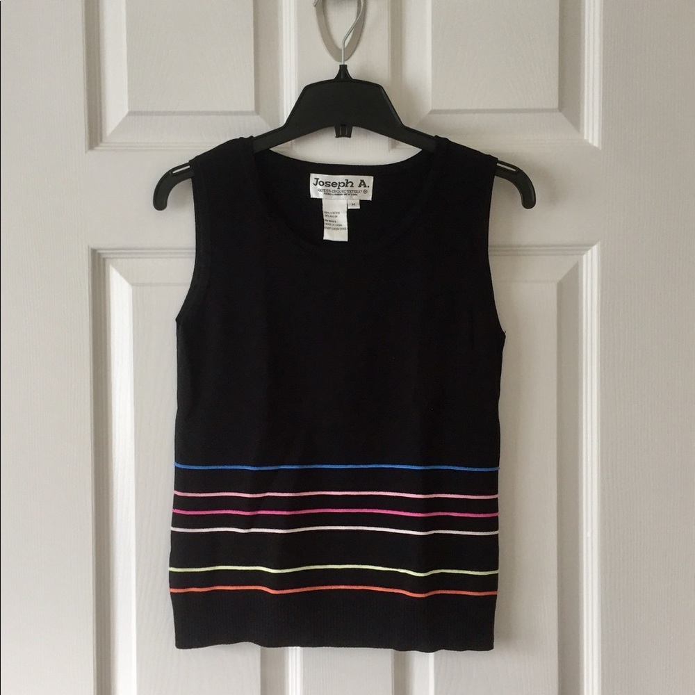 Joseph A. Knit Top l Sleeveless l New